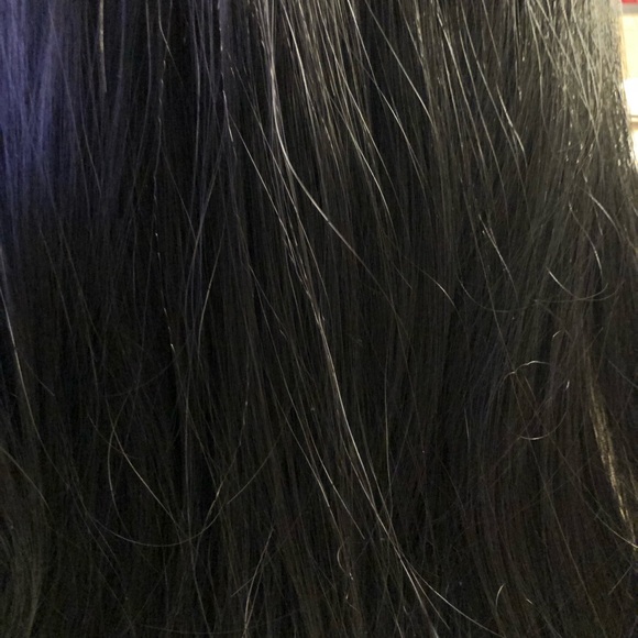 Long Black Synthetic Wig - Picture 15 of 16